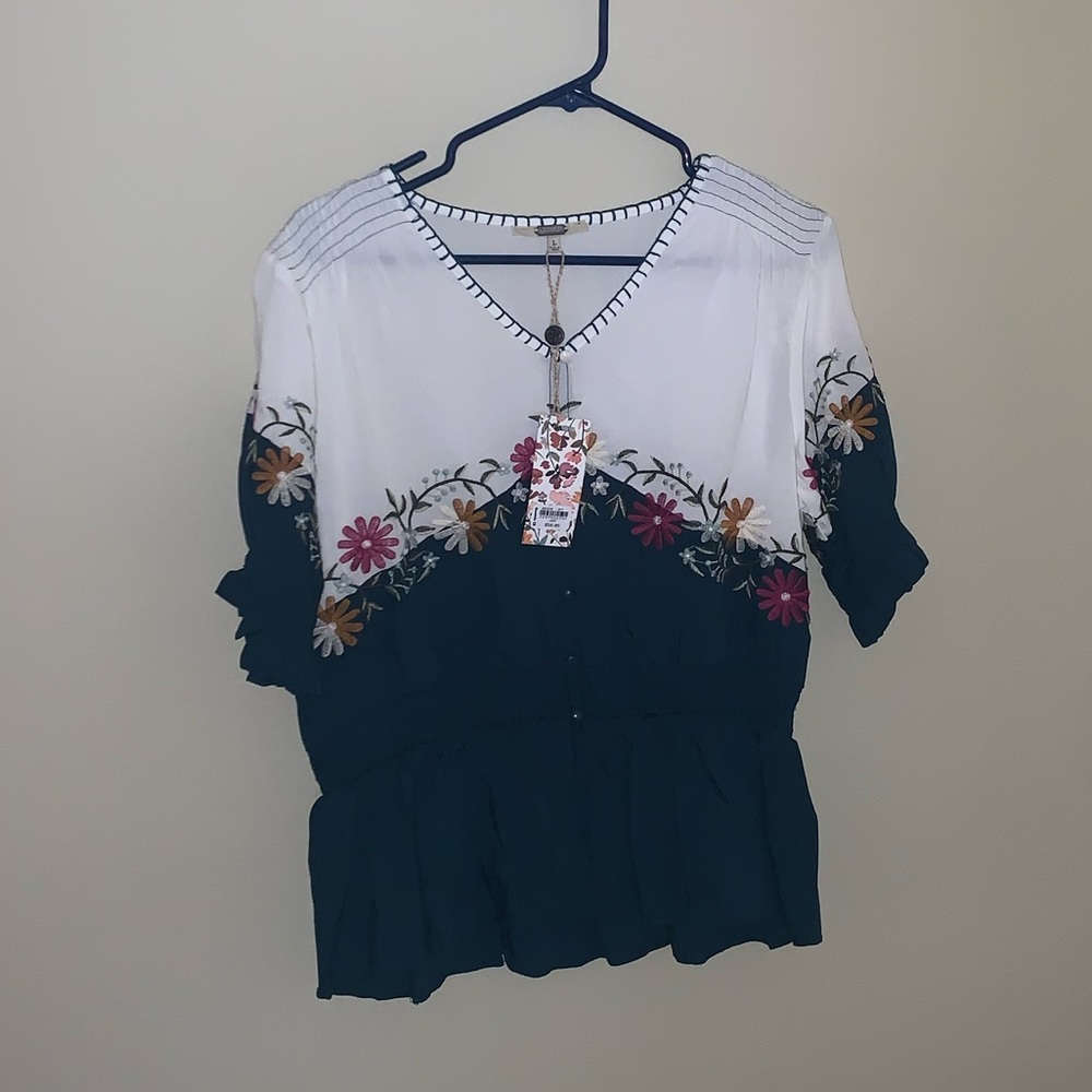 Floral Buckle Shirt